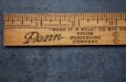 画像3: U.S.A. antique ADVERTISING RULER 6”  アメリカアンティーク アドバタイジング 木製ルーラー 広告入り 定規 ヴィンテージ 1940-60's (3)
