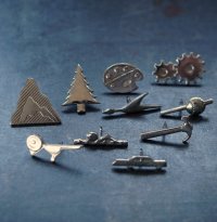 U.S.A. antique PINS PIN BADGE 10pcs アメリカアンティークピンズ ピンバッジ 10個セット （留め金具なし）ヴィンテージ 1960-90's