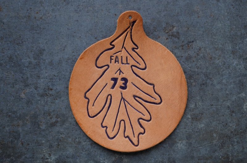画像2: USA antique LEATHER TAG アメリカアンティーク レザータグ ラベル ヴィンテージ ワッペン ビンテージ 1970-90's 