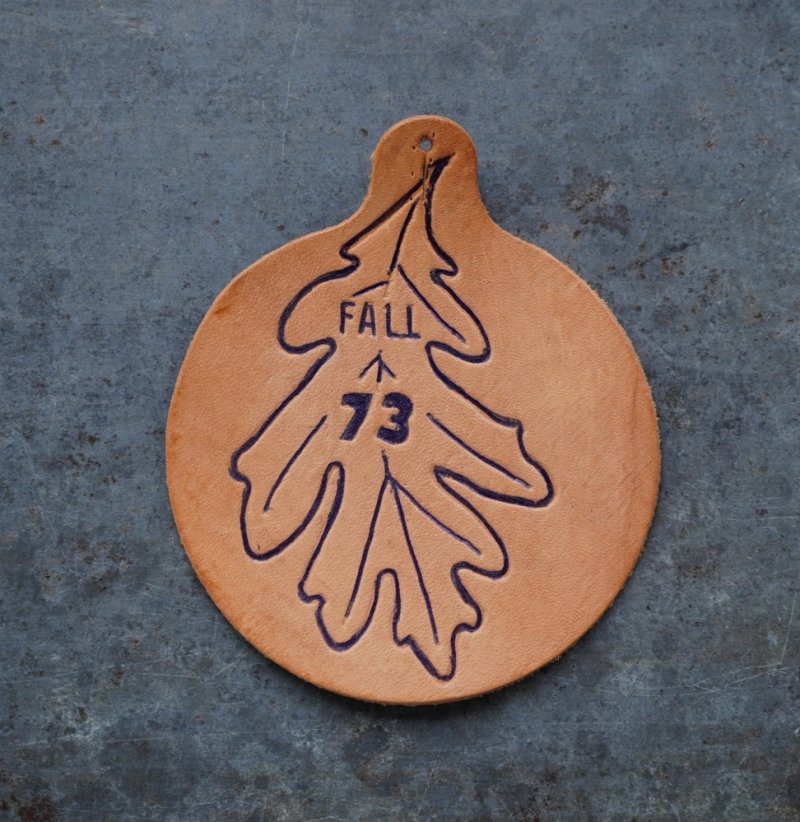 画像1: USA antique LEATHER TAG アメリカアンティーク レザータグ ラベル ヴィンテージ ワッペン ビンテージ 1970-90's 