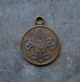 画像1: U.S.A. antique BOY SCOUTS OF AMERICA TAG BSA アメリカアンティーク ボーイスカウトタグ プレート ブラス 真鍮 ヴィンテージ 1960-90's  (1)