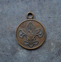 U.S.A. antique BOY SCOUTS OF AMERICA TAG BSA アメリカアンティーク ボーイスカウトタグ プレート ブラス 真鍮 ヴィンテージ 1960-90's 