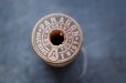 画像3: U.S.A. antique Wooden Spools アメリカアンティーク  英字ロゴ入 刻印入 木製スプール 糸巻き 糸 3個セット  ヴィンテージ 1920-40's
