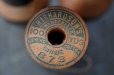 画像4: U.S.A. antique Wooden Spools アメリカアンティーク  英字ロゴ入 刻印入 木製スプール 糸巻き 糸 3個セット  ヴィンテージ 1920-40's