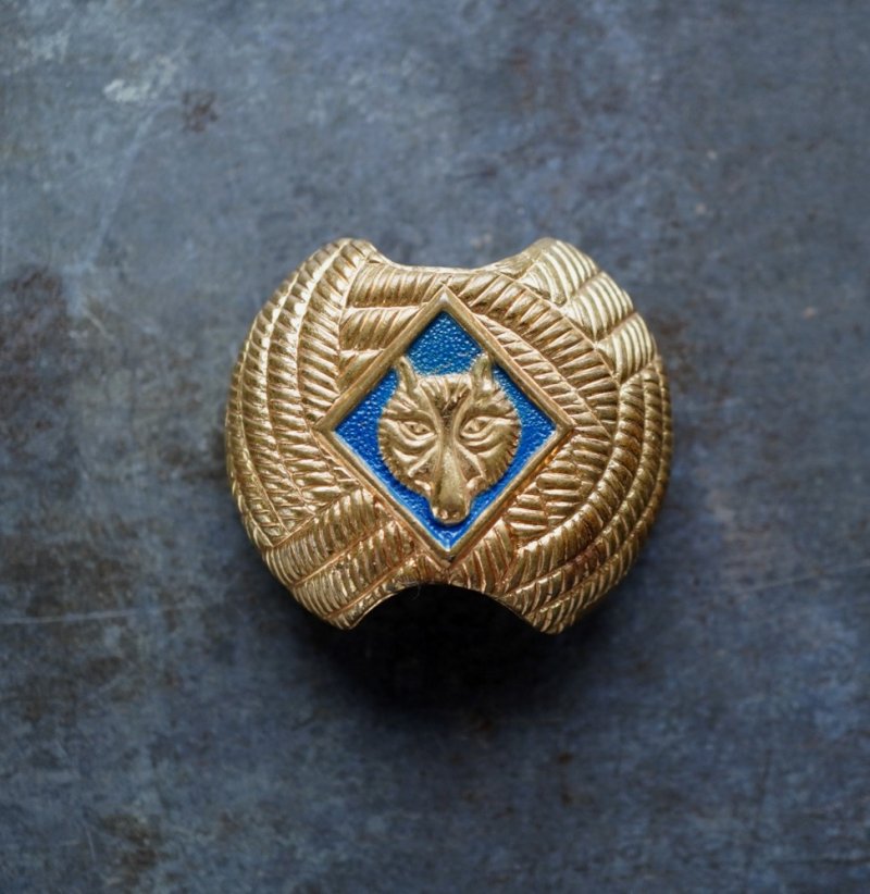 画像1: U.S.A. antique BOYSCOUT CHIEF RING アメリカアンティーク チーフリング ネッカリング スカーフリング スカーフ留め ヴィンテージ 1970-90's