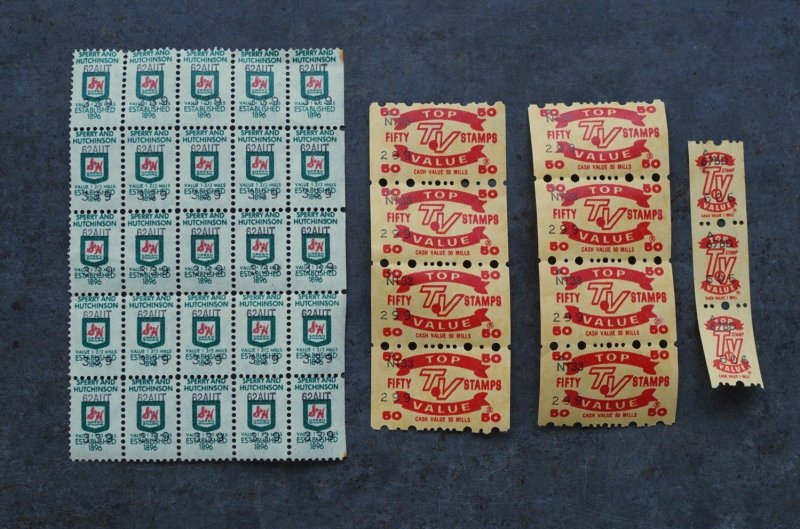 画像2: U.S.A. antique GREEN STAMP & TOP VALUE STAMP COUPON アメリカアンティーク グリーンスタンプ＆トップヴァリュークーポン シールスタンプ ヴィンテージ 1970-90's
