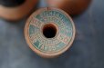 画像7: U.S.A. antique Wooden Spools アメリカアンティーク  英字ロゴ入 刻印入 木製スプール 糸巻き 糸 3個セット  ヴィンテージ 1920-40's