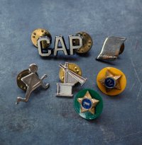 U.S.A. antique PINS PIN BADGE 6pcs アメリカアンティークピンズ ピンバッジ 6個セット ヴィンテージ 1960-90's