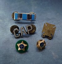 U.S.A. antique PINS PIN BADGE 5pcs アメリカアンティークピンズ ピンバッジ 5個セット ヴィンテージ 1960-90's