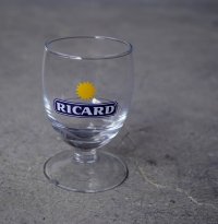 【OUTLET】FRANCE antique RICARD GLASS フランスアンティーク リカール 脚付きグラス 1960's 