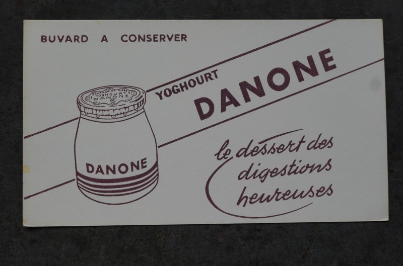 画像2: FRANCE antique フランスアンティーク BUVARD ビュバー DANONE ビュバー 1950-70's