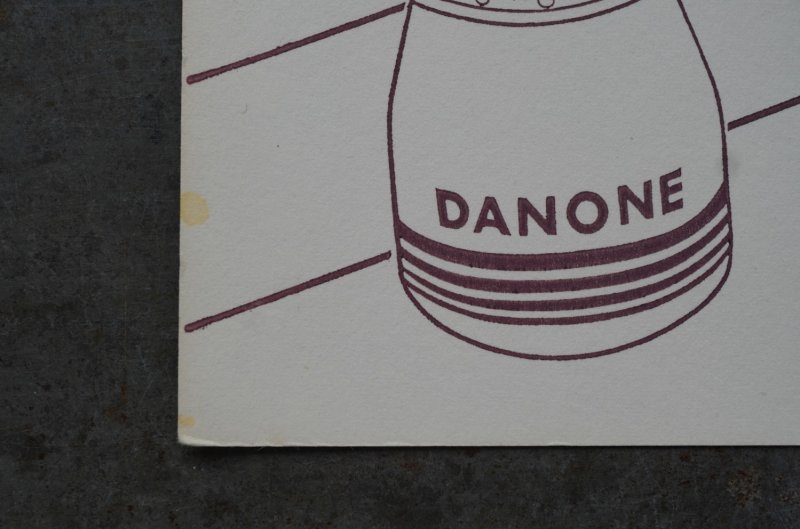 画像3: FRANCE antique フランスアンティーク BUVARD ビュバー DANONE ビュバー 1950-70's