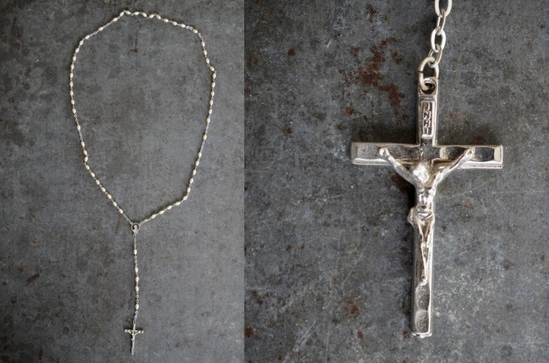 画像3: ITALY antique  Rosary イタリアアンティーク ロザリオ 十字架 ヴィンテージ 1970-90's  