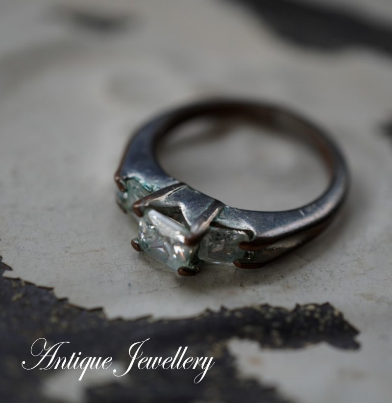 画像1: U.S.A. antique RING アメリカアンティーク コスチュームジュエリー ヴィンテージ リング 指輪 1960－80's 