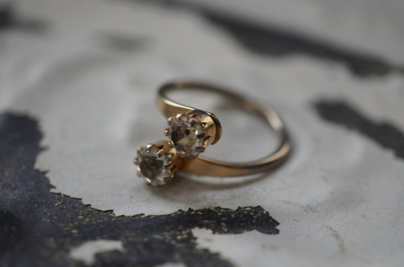 画像2: U.S.A. antique RING アメリカアンティーク コスチュームジュエリー ヴィンテージ リング 指輪 1960－80's 