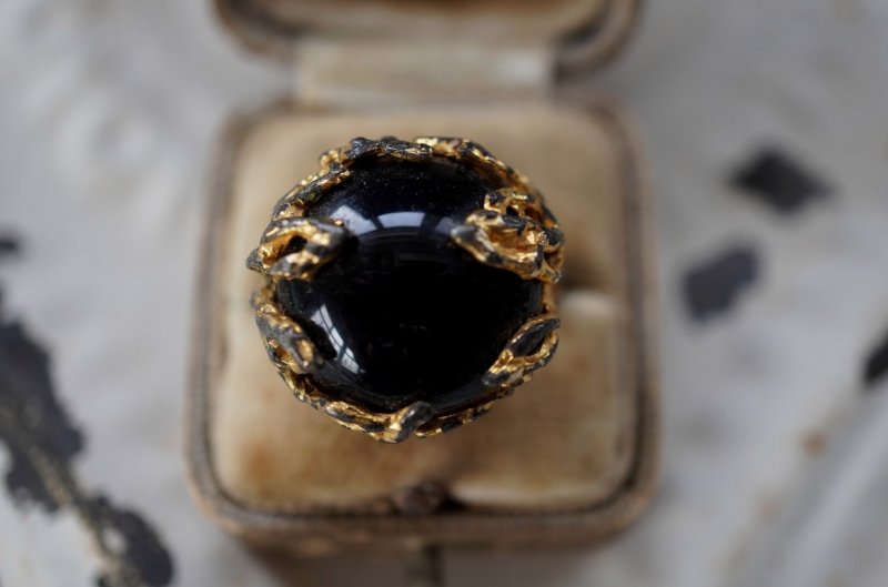 画像2: U.S.A. antique RING アメリカアンティーク コスチュームジュエリー ヴィンテージ リング 指輪 1960－80's 