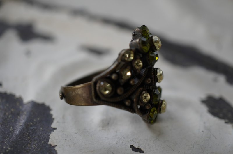画像2: U.S.A. antique RING アメリカアンティーク コスチュームジュエリー ヴィンテージ リング 指輪 1960－80's 