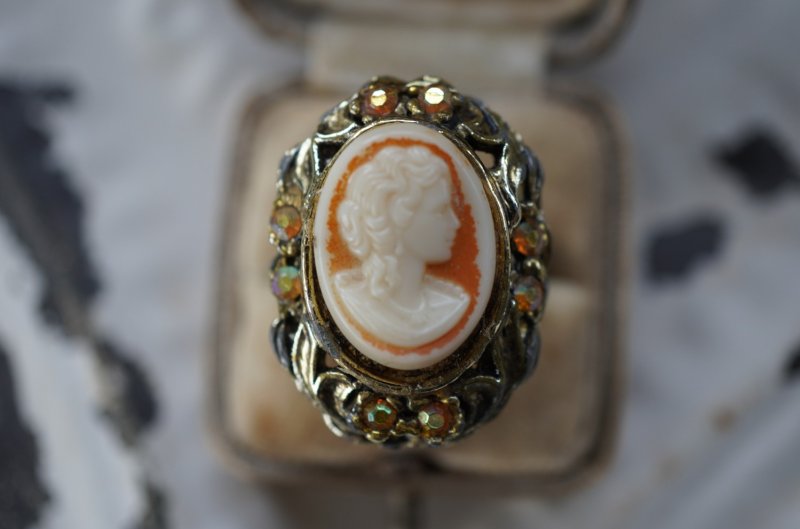 画像2: U.S.A. antique RING アメリカアンティーク コスチュームジュエリー ヴィンテージ リング 指輪 1960－80's 