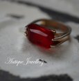 画像1: U.S.A. antique RING アメリカアンティーク コスチュームジュエリー ヴィンテージ リング 指輪 1960－80's  (1)