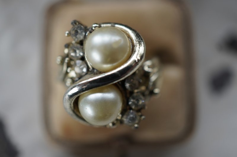 画像2: U.S.A. antique RING アメリカアンティーク コスチュームジュエリー ヴィンテージ リング 指輪 1960－80's 