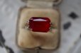 画像2: U.S.A. antique RING アメリカアンティーク コスチュームジュエリー ヴィンテージ リング 指輪 1960－80's  (2)