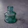 画像1: ENGLAND antique Ink Bottle イギリスアンティーク ガラス インクボトル 瓶 ガラスボトル 1890－1910's (1)