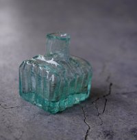 ENGLAND antique Ink Bottle イギリスアンティーク ガラス インクボトル 瓶 ガラスボトル 1890－1910's