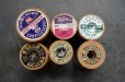 画像4: U.S.A. antique Wooden Spools アメリカアンティーク 木製スプール 糸巻き 糸 6個セット  ヴィンテージ 1950-70's (4)
