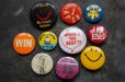 画像2: ENGLAND & U.S.A. antique BADGES 10pcs イギリス&アメリカアンティーク  ヴィンテージ 缶バッジ 10個セット 缶バッチ ビンテージ 1960-90's  (2)