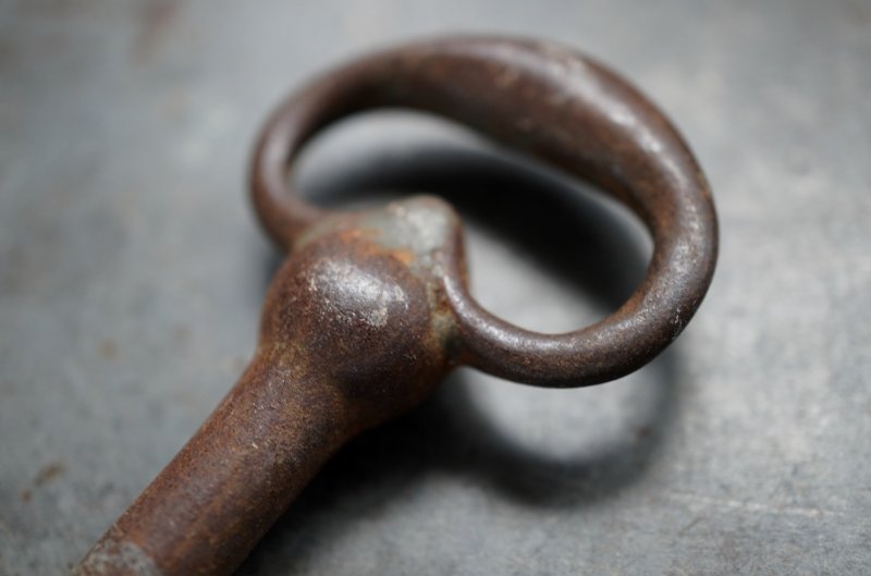 画像3: FRANCE antique KEY フランスアンティークキー 大きな鍵 H10.8cm 1890-1920's