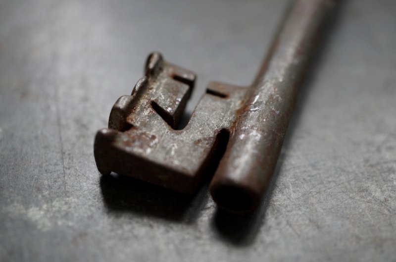 画像4: FRANCE antique KEY フランスアンティークキー 大きな鍵 H10.8cm 1890-1920's