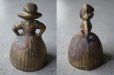 画像3: ENGLAND antique Brass Table Ball イギリスアンティーク ブラス テーブルベル ドールベル ハンドベル ベル真鍮製 1940-50's  (3)