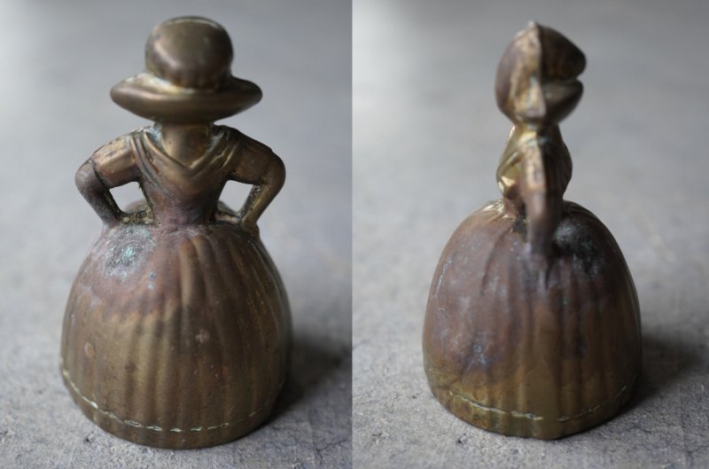 画像3: ENGLAND antique Brass Table Ball イギリスアンティーク ブラス テーブルベル ドールベル ハンドベル ベル真鍮製 1940-50's 
