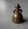 画像1: ENGLAND antique Brass Table Ball イギリスアンティーク ブラス テーブルベル ドールベル ハンドベル ベル真鍮製 1940-50's  (1)