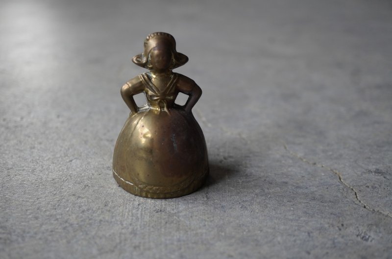 画像4: ENGLAND antique Brass Table Ball イギリスアンティーク ブラス テーブルベル ドールベル ハンドベル ベル真鍮製 1940-50's 