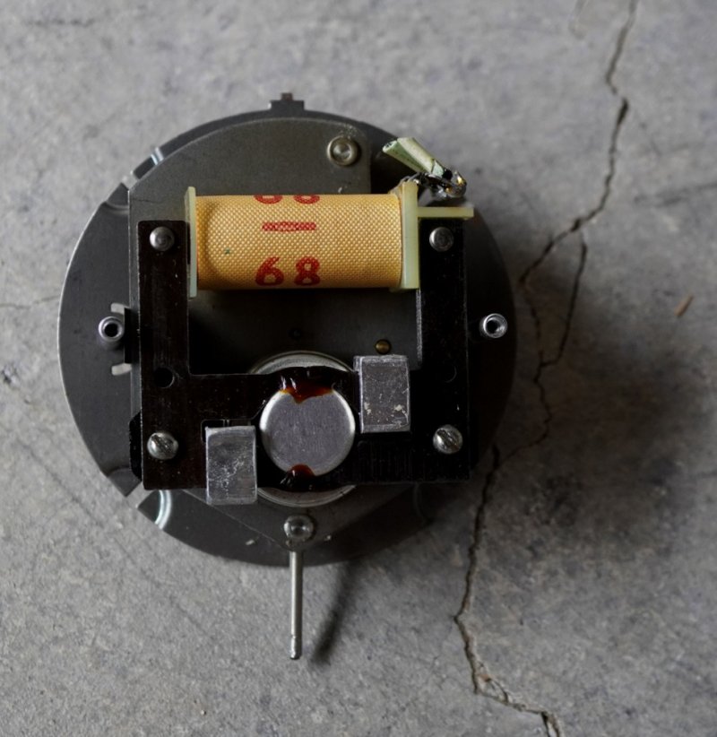 画像1: U.S.A. antique GENERAL ELECTRIC wall clock  MOVEMENT PARTS GE アメリカアンティーク ムーブメント 掛け時計 機械部品 ジャンク ヴィンテージ 1940-70's