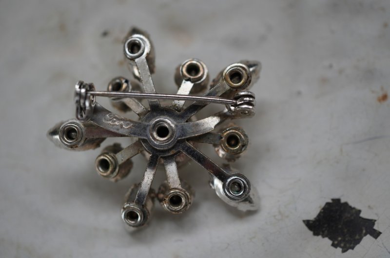 画像4: U.S.A .antique Coro Brooch アメリカアンティーク コロ ブローチ コスチュームジュエリー ヴィンテージ ブローチ 1950-80's 