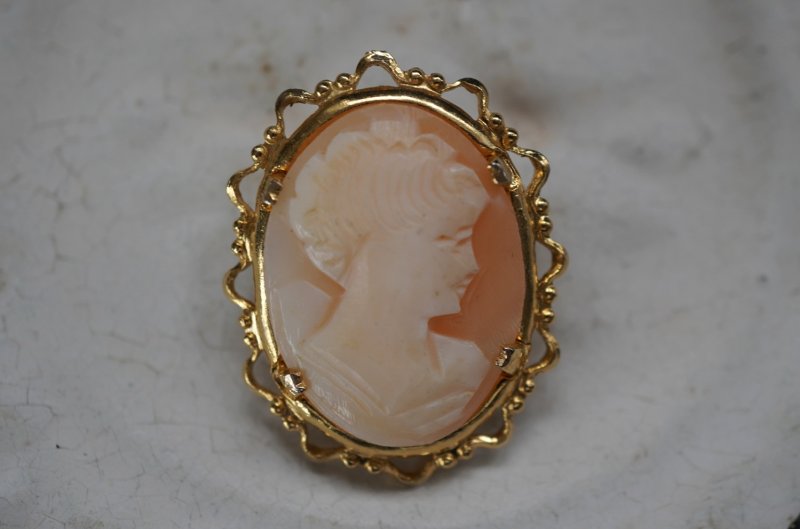 画像3: SALE【30%OFF】ENGLAND antique Brooch イギリスアンティーク ブローチ カメオ アクセサリー ヴィンテージブローチ コスチュームジュエリー 1960-80's 