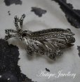 画像1: SALE【30%OFF】ENGLAND antique Brooch イギリスアンティーク ブローチ アクセサリー ヴィンテージブローチ コスチュームジュエリー 1960-80's  (1)