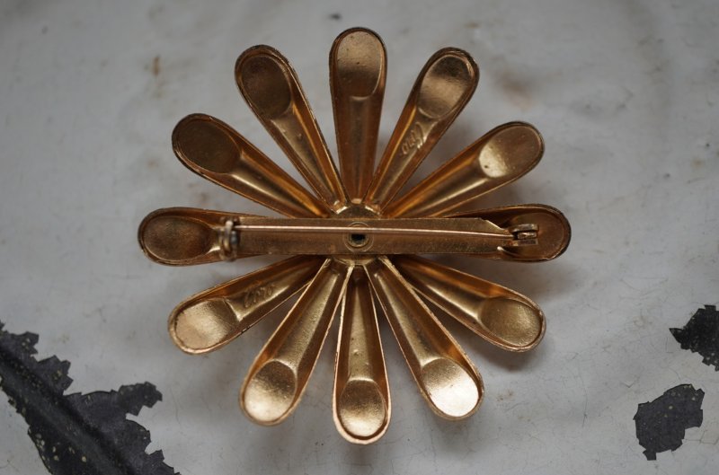 画像4: U.S.A .antique Coro Brooch アメリカアンティーク コロ ブローチ コスチュームジュエリー ヴィンテージ ブローチ 1950-80's 