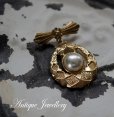 画像1: SALE【30%OFF】U.S.A. antique Brooch アメリカアンティーク ブローチ アクセサリー ヴィンテージブローチ コスチュームジュエリー 1960-80's  (1)