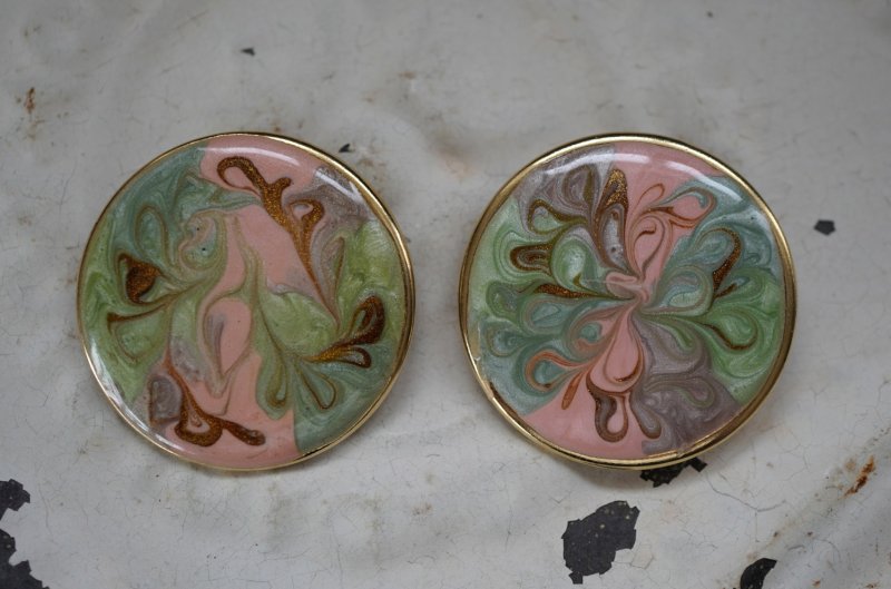 画像3: U.S.A. antique Earrings  アメリカアンティーク コスチュームジュエリー ヴィンテージ イヤリング 1960－80's 