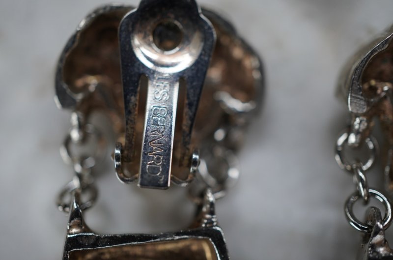 画像4: U.S.A. antique LES BERNARD Earrings  アメリカアンティーク コスチュームジュエリー ヴィンテージ イヤリング 1960－80's 