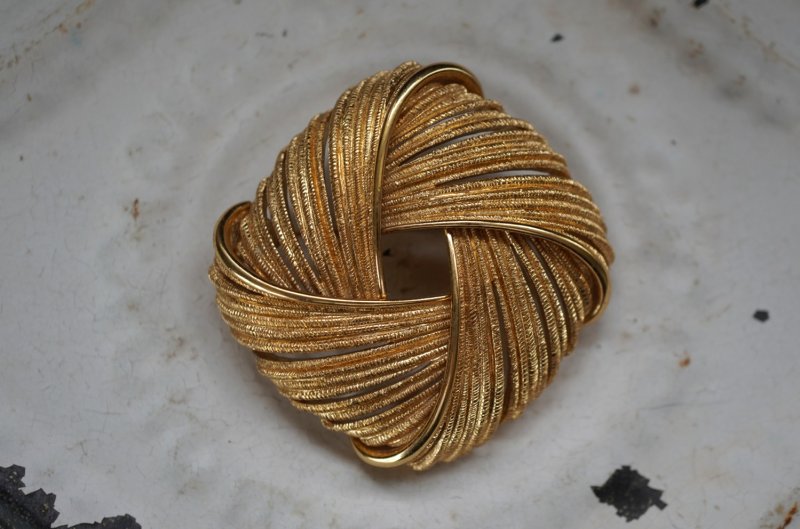 画像2: U.S.A .antique MONET Brooch アメリカアンティーク モネ ブローチ コスチュームジュエリー ヴィンテージ ブローチ 1950-80's 