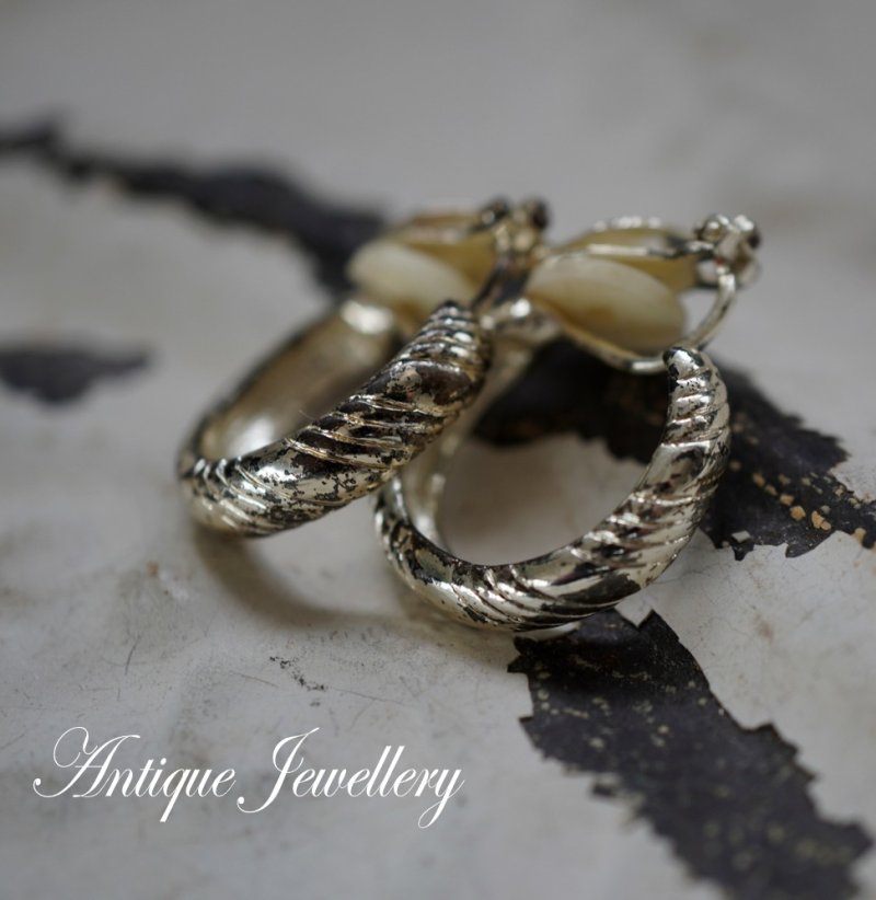 画像1: SALE【20%OFF】U.S.A. antique Earrings  アメリカアンティーク コスチュームジュエリー ヴィンテージ イヤリング 1960－80's 