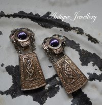 U.S.A. antique LES BERNARD Earrings  アメリカアンティーク コスチュームジュエリー ヴィンテージ イヤリング 1960－80's 