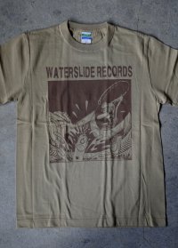 WATERSLIDE RECORDS Tシャツ (S)
