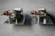 画像3: U.S.A. antique wall clock  MOVEMENT PARTS 2pcs アメリカアンティーク 掛け時計 ムーブメント 機械部品 2個セット ジャンク ヴィンテージ 1940-70's (3)
