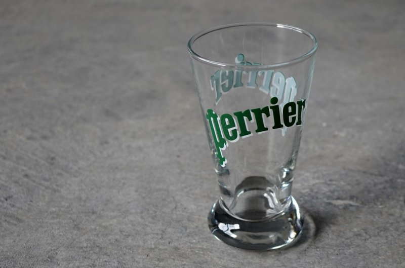 画像2: FRANCE antique PERRIER GLASS (S) フランスアンティーク ペリエ グラス(S) ヴィンテージ 1996's