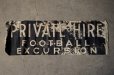 画像3: ENGLAND antique BUS ROLL SIGN イギリスアンティーク バスサイン H26xW78cm ヴィンテージ バスロールサイン 行先回転案内標示  1950-70's